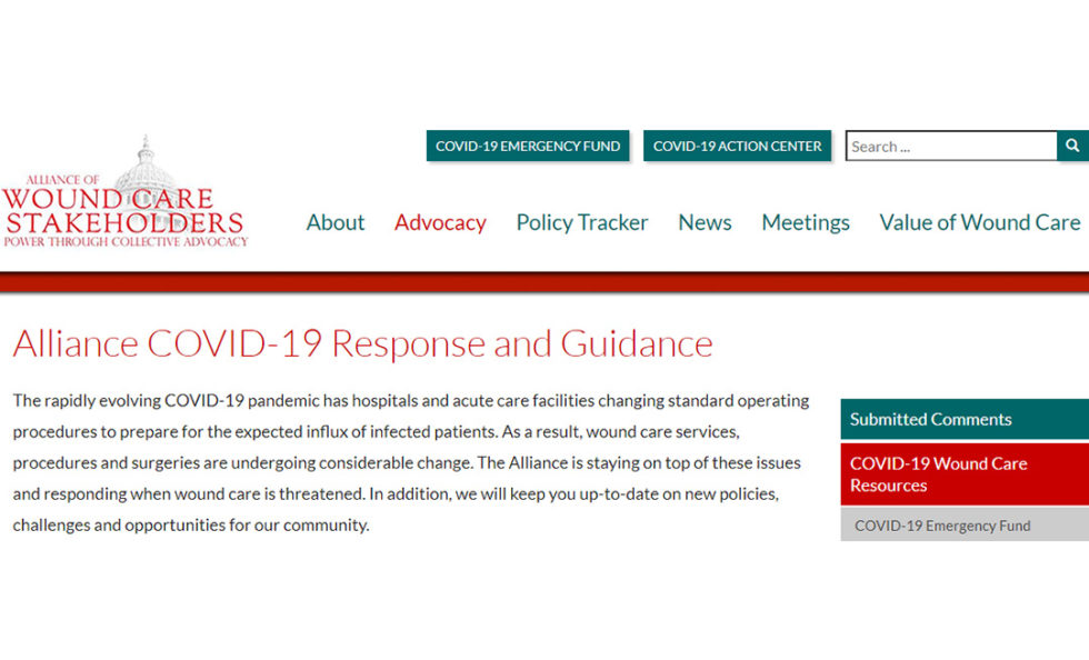 Latest Wound Care Advocacy Activities & Initiatives Amid the Pandemic